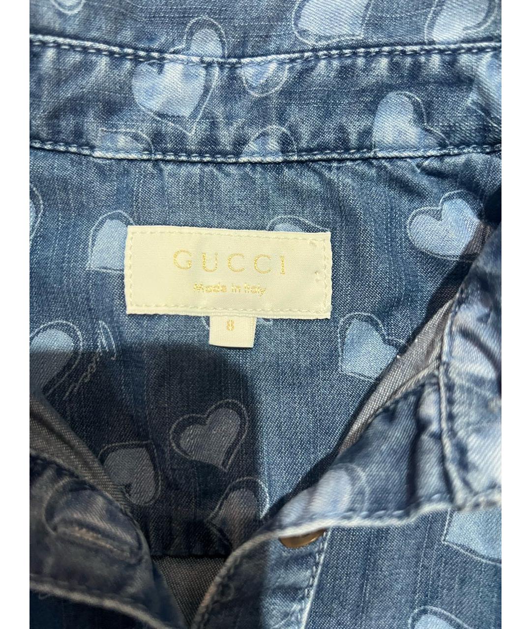 GUCCI Синий комбинезон, фото 5