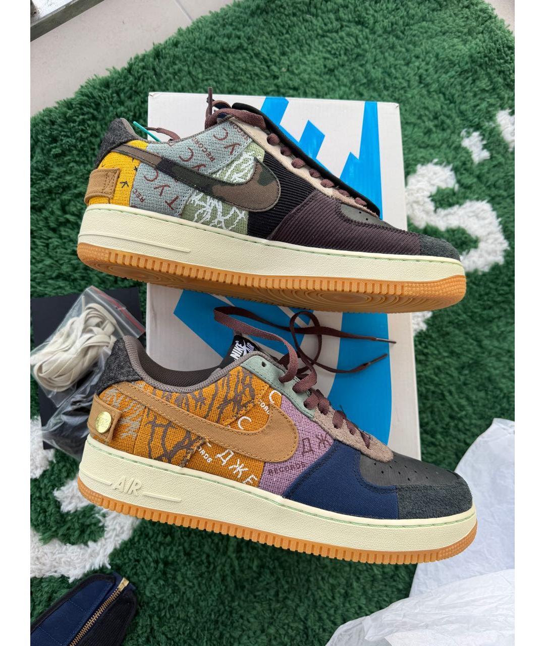CACTUS JACK BY TRAVIS SCOTT Замшевые низкие кроссовки / кеды, фото 9