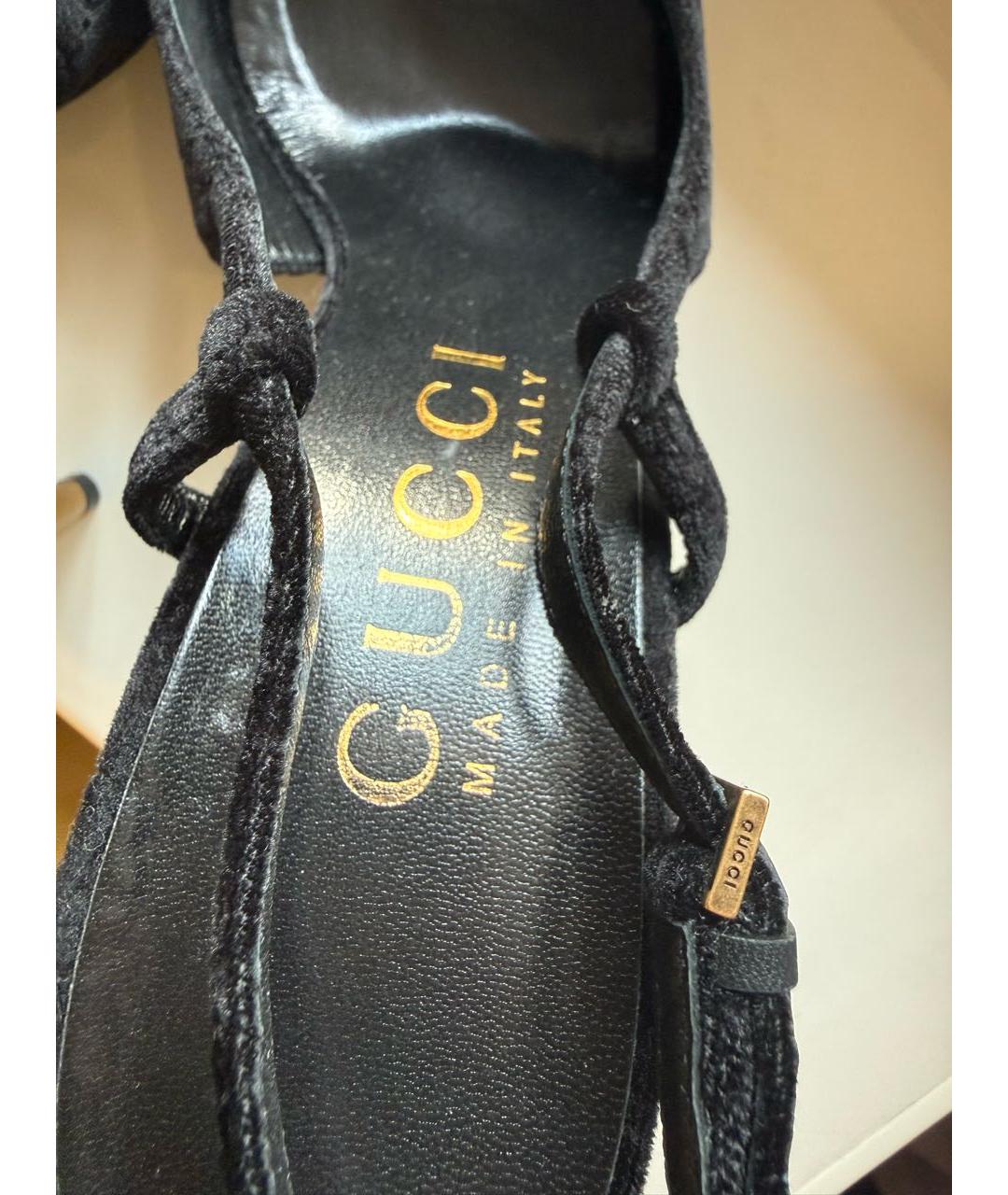 GUCCI Черные туфли, фото 7