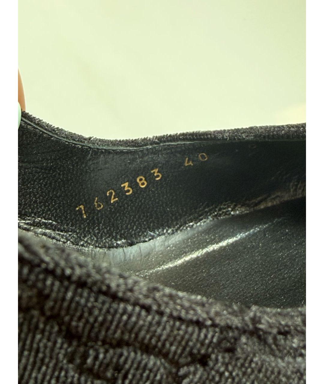 GUCCI Черные туфли, фото 6