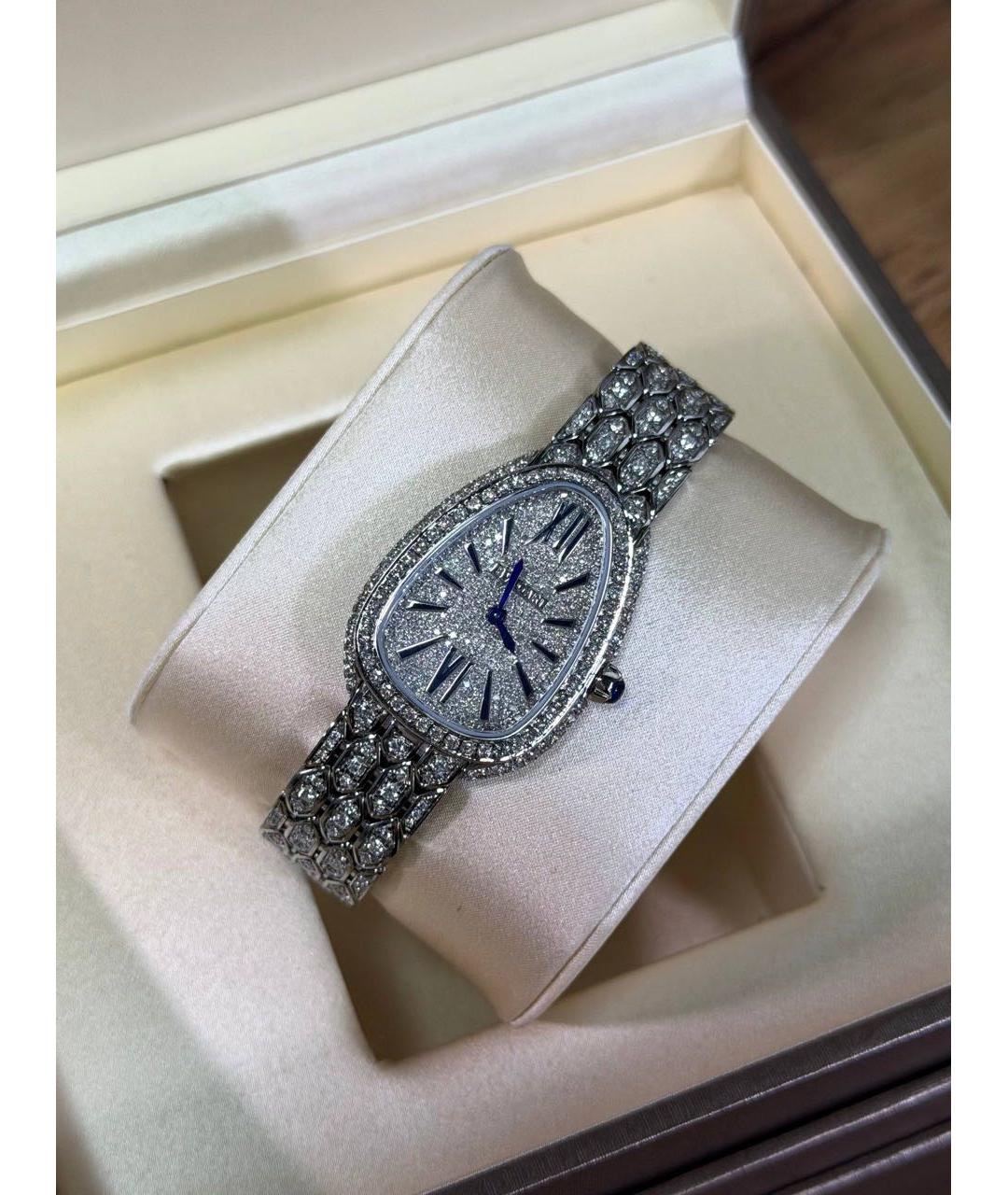BVLGARI Серебряные часы, фото 2