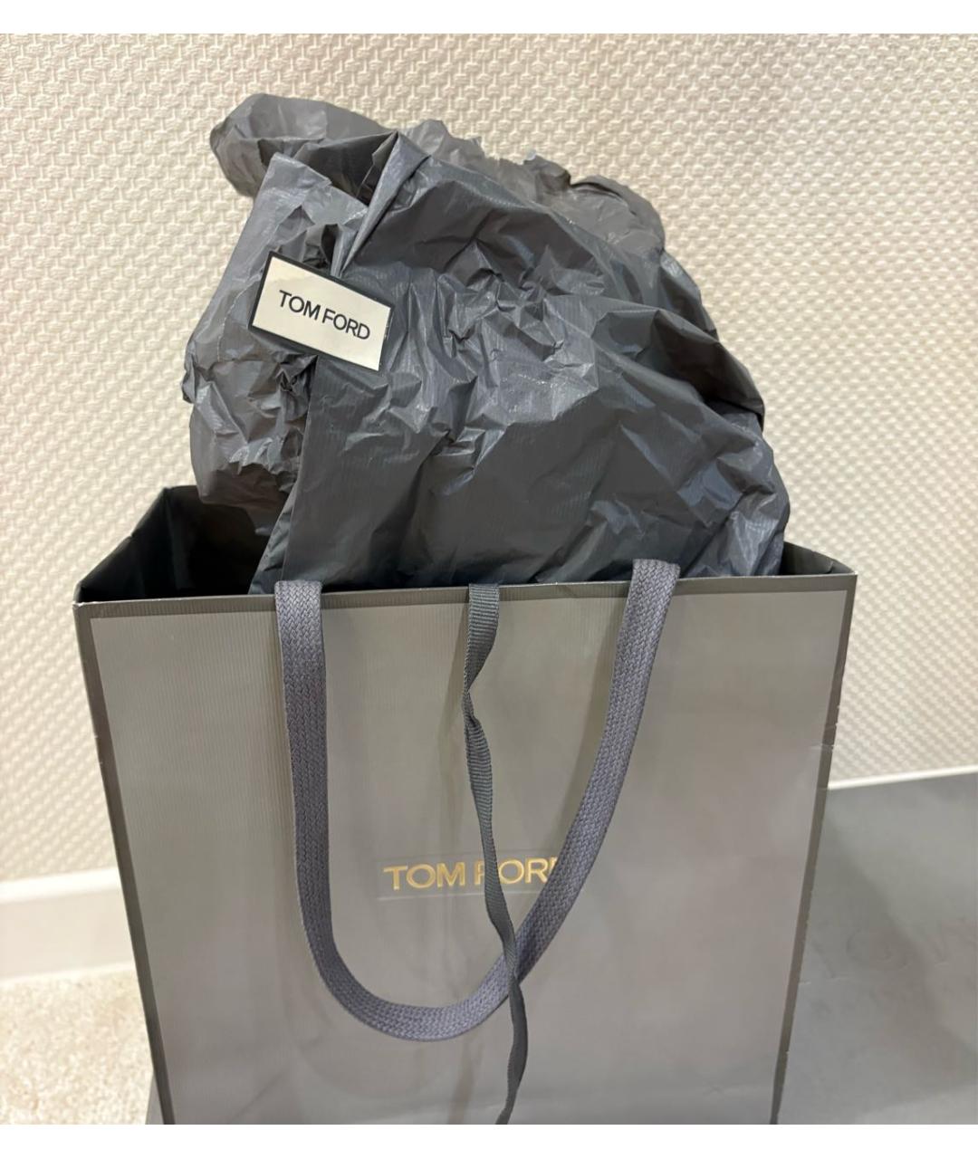 TOM FORD Черные хлопковые джинсы слим, фото 6