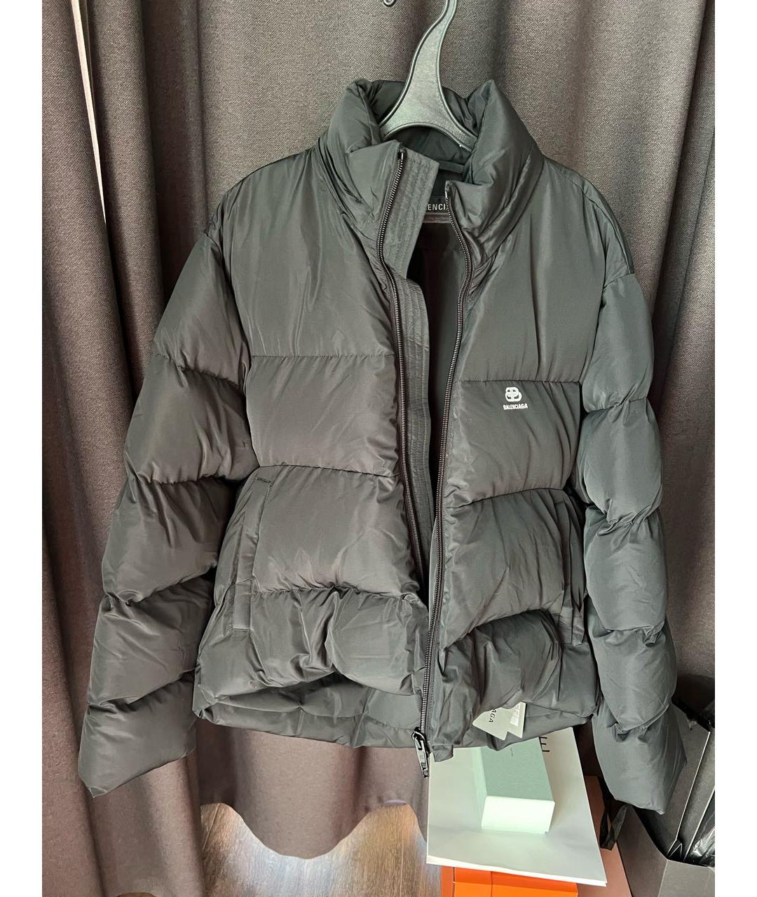 BALENCIAGA Черный пуховик, фото 5