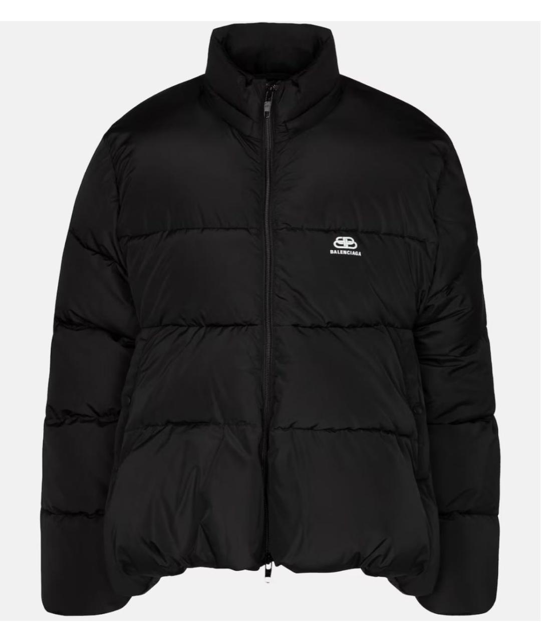 BALENCIAGA Черный пуховик, фото 8