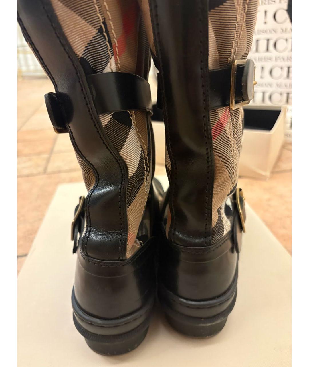 BURBERRY Мульти сапоги, фото 4