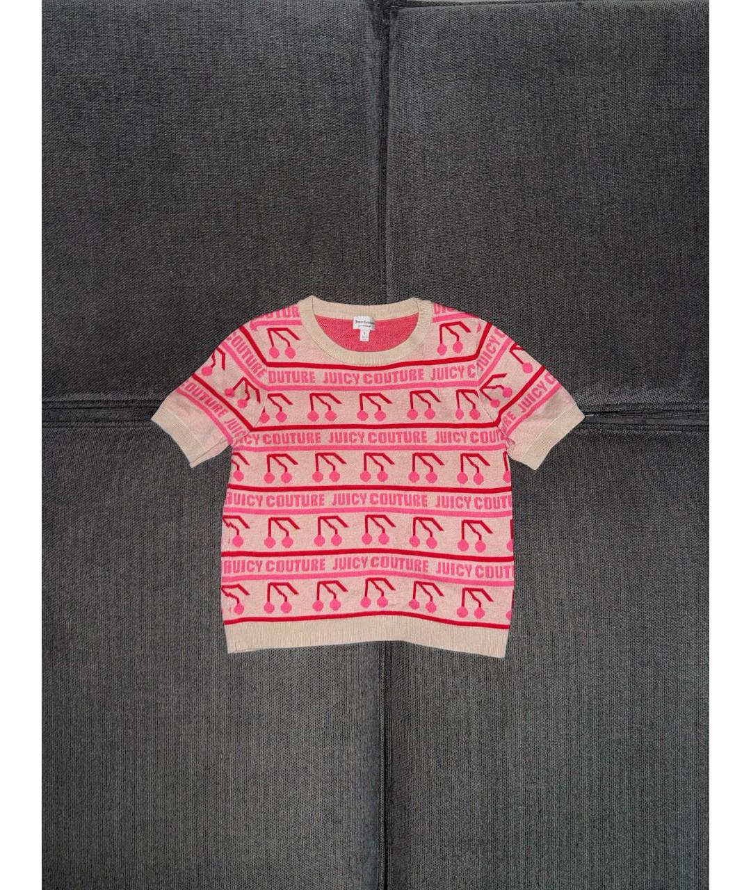 JUICY COUTURE Розовый джемпер / свитер, фото 4