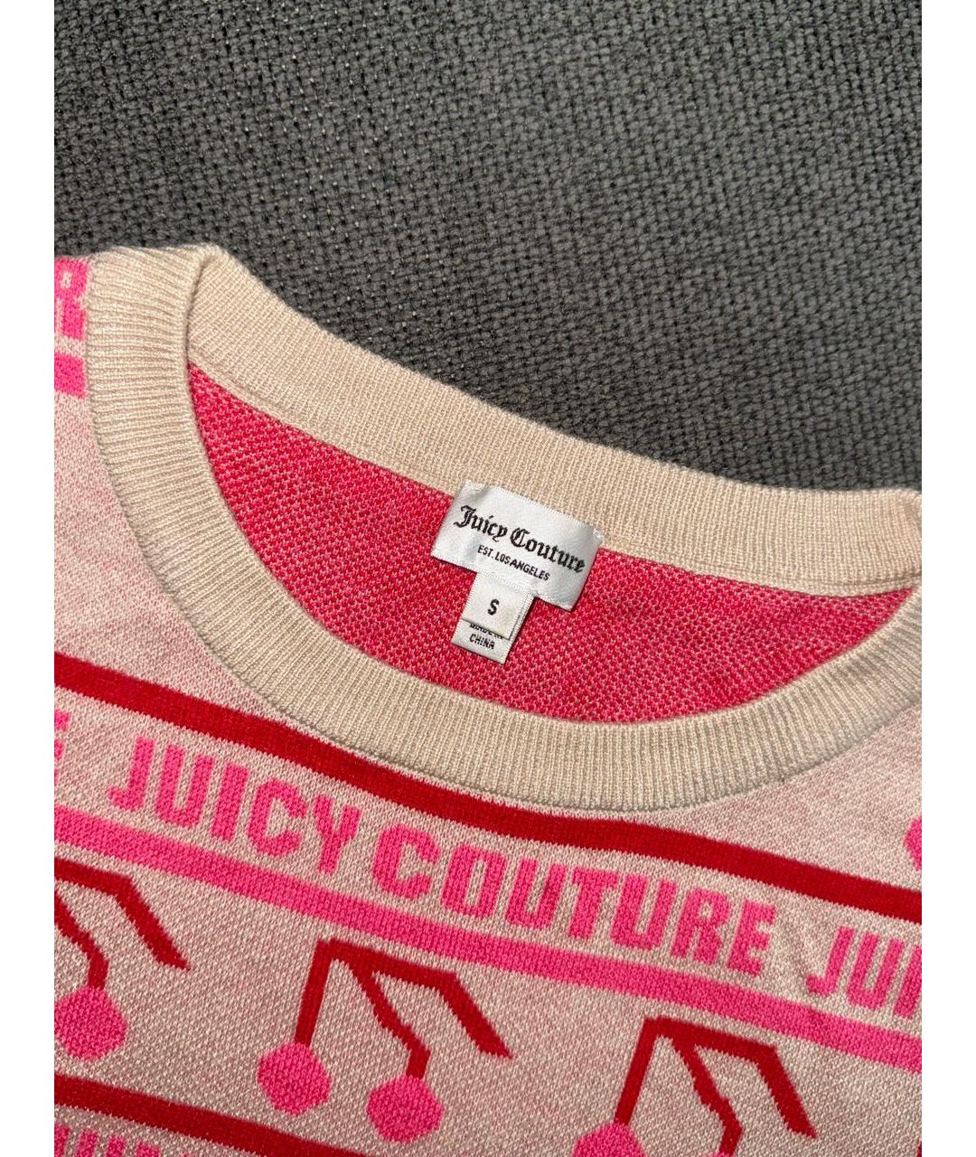 JUICY COUTURE Розовый джемпер / свитер, фото 3