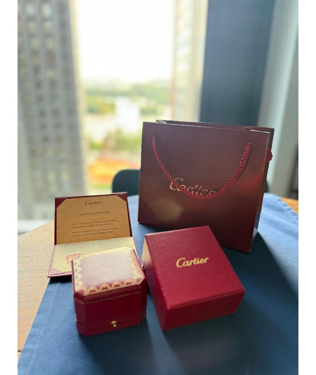 CARTIER Белое колье из белого золота, фото 3