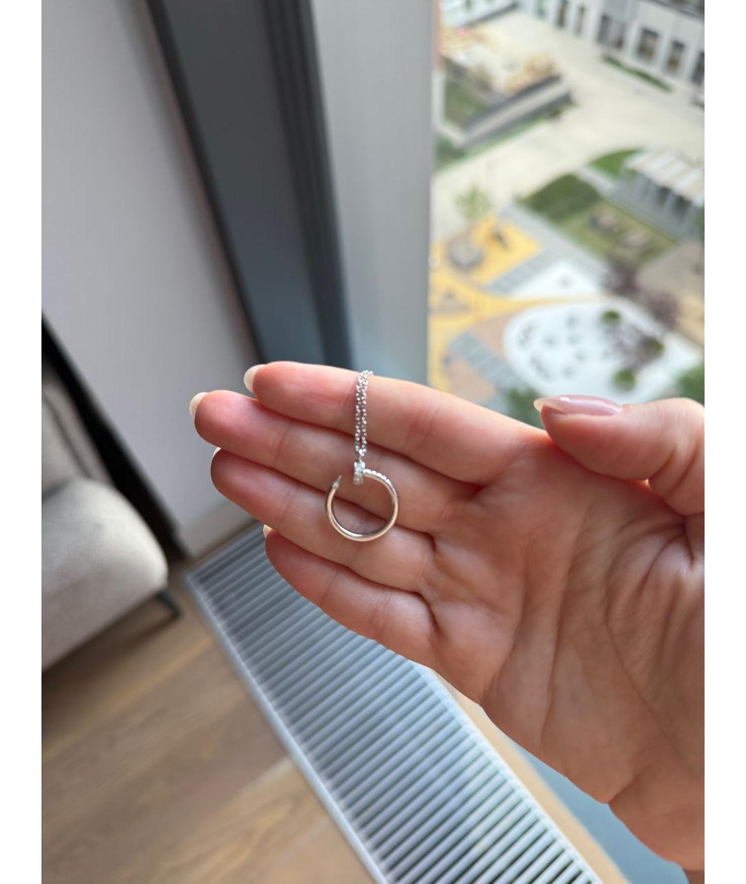 CARTIER Белое колье из белого золота, фото 4
