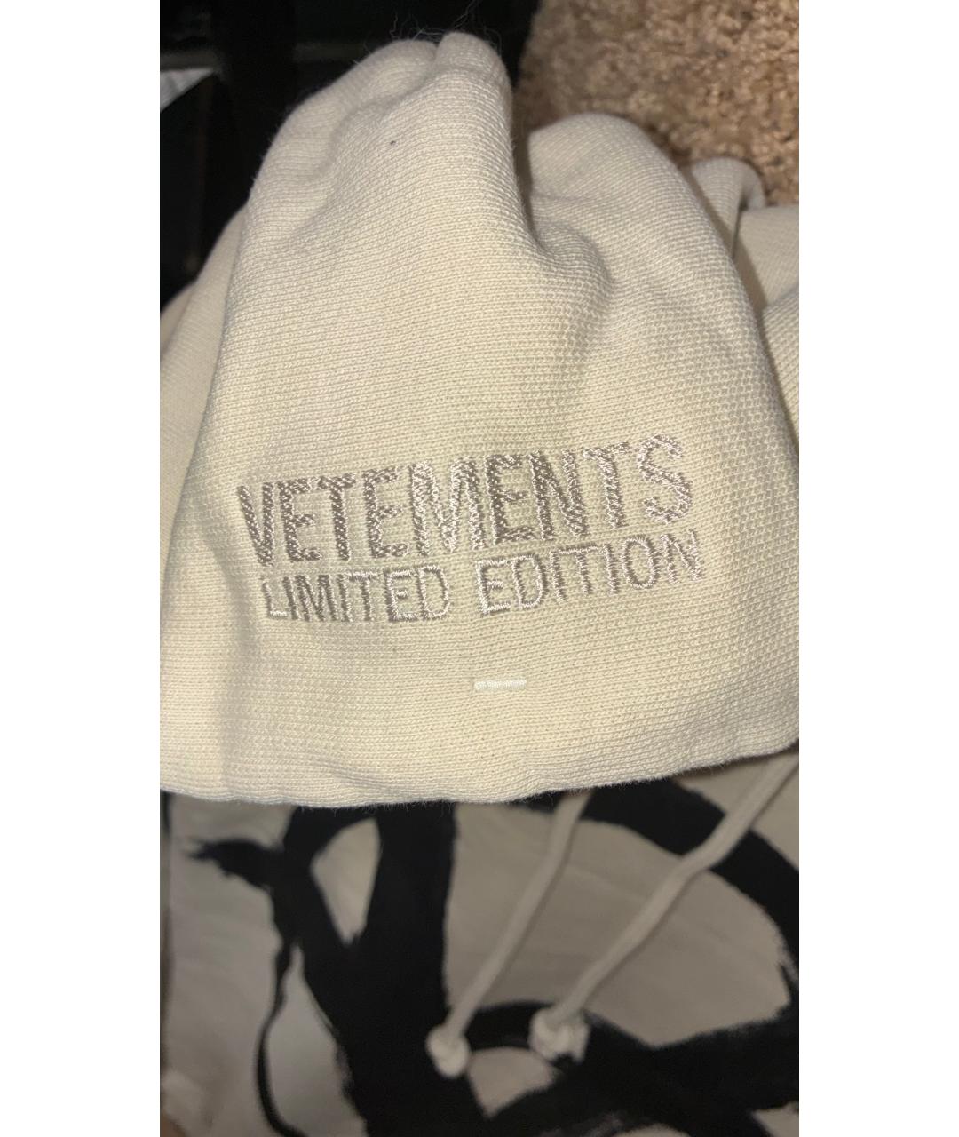 VETEMENTS Бежевый хлопковый костюм с брюками, фото 3