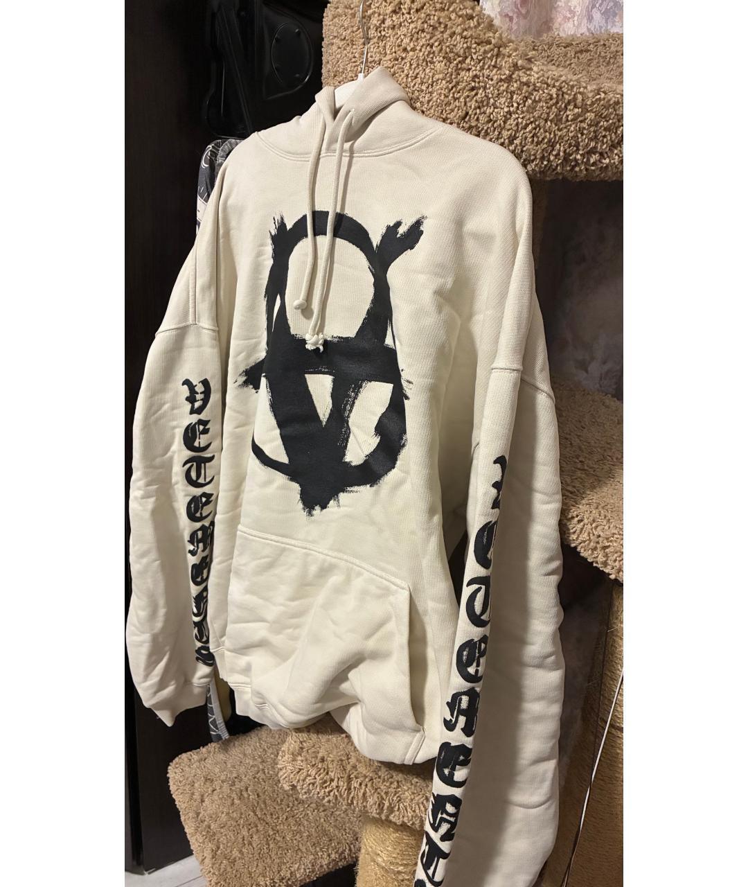 VETEMENTS Бежевый хлопковый костюм с брюками, фото 10