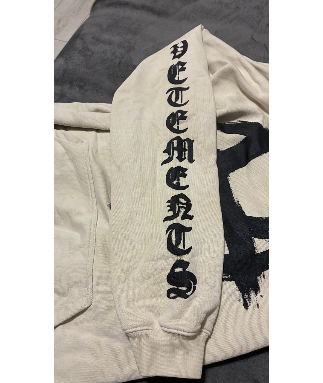 VETEMENTS Бежевый хлопковый костюм с брюками, фото 4