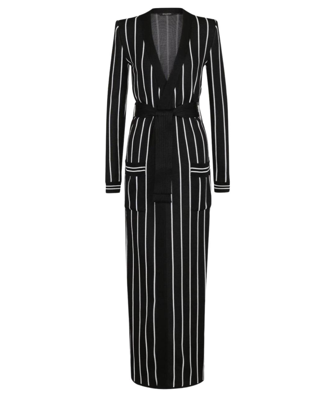 BALMAIN Черный кардиган, фото 1
