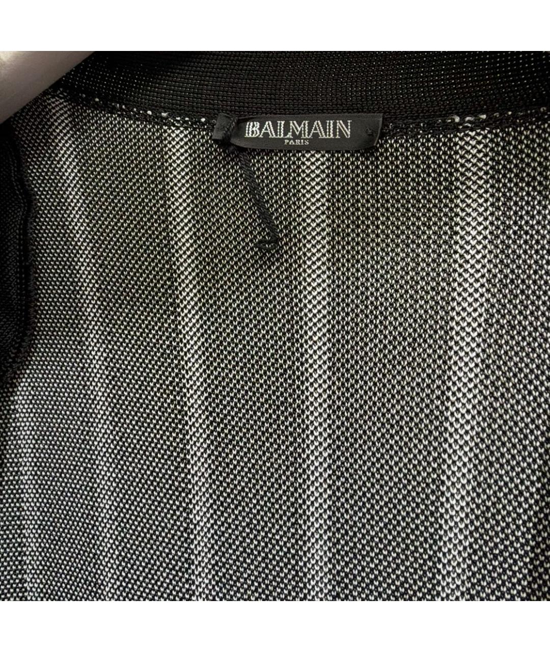 BALMAIN Черный кардиган, фото 3