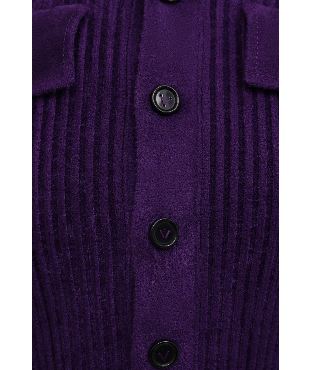 BOTTEGA VENETA Фиолетовое повседневное платье, фото 4