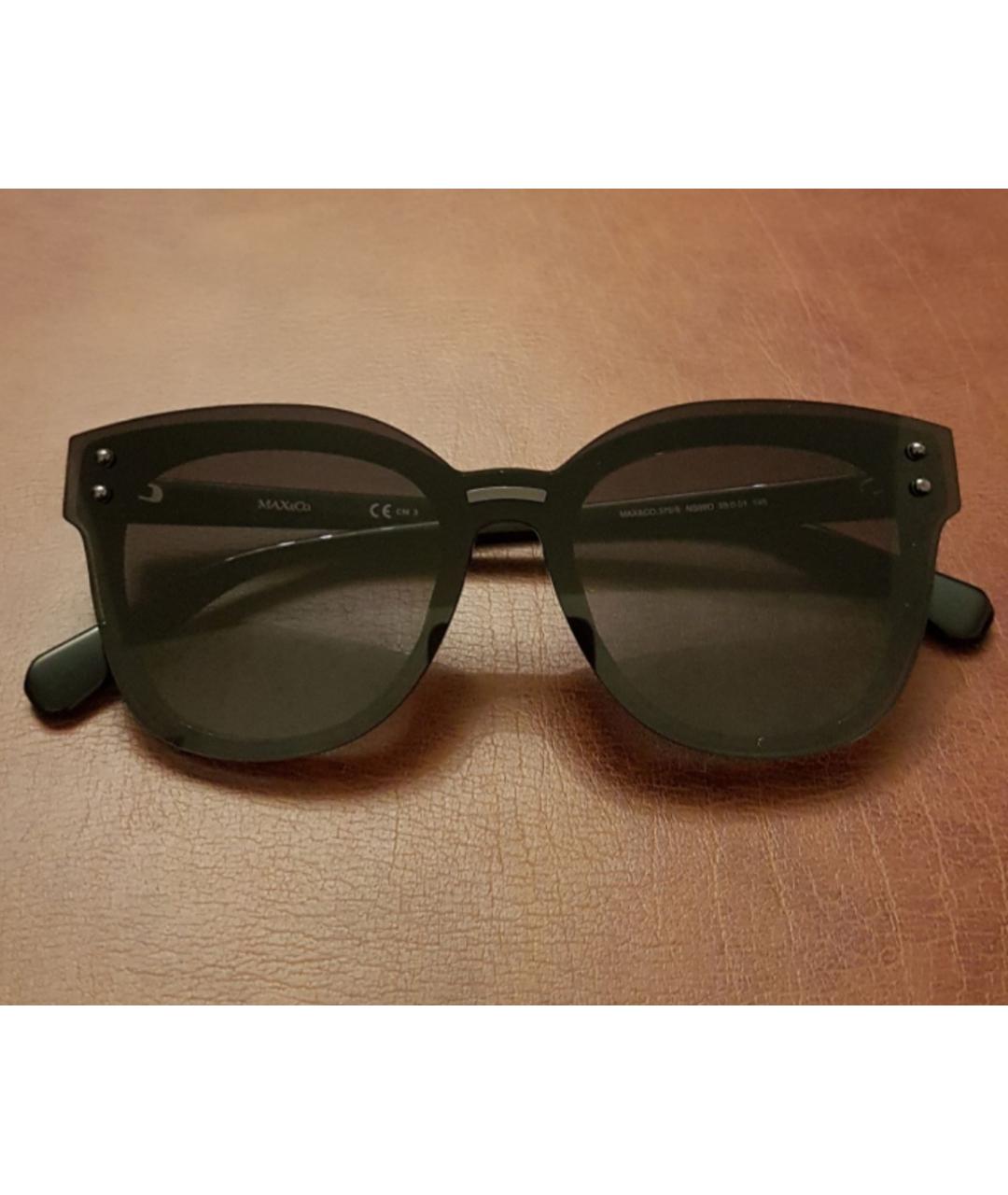 MAX&CO Черные пластиковые солнцезащитные очки, фото 3