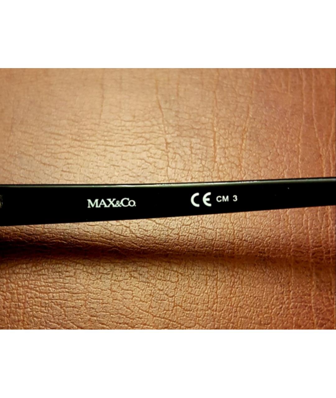 MAX&CO Черные пластиковые солнцезащитные очки, фото 5