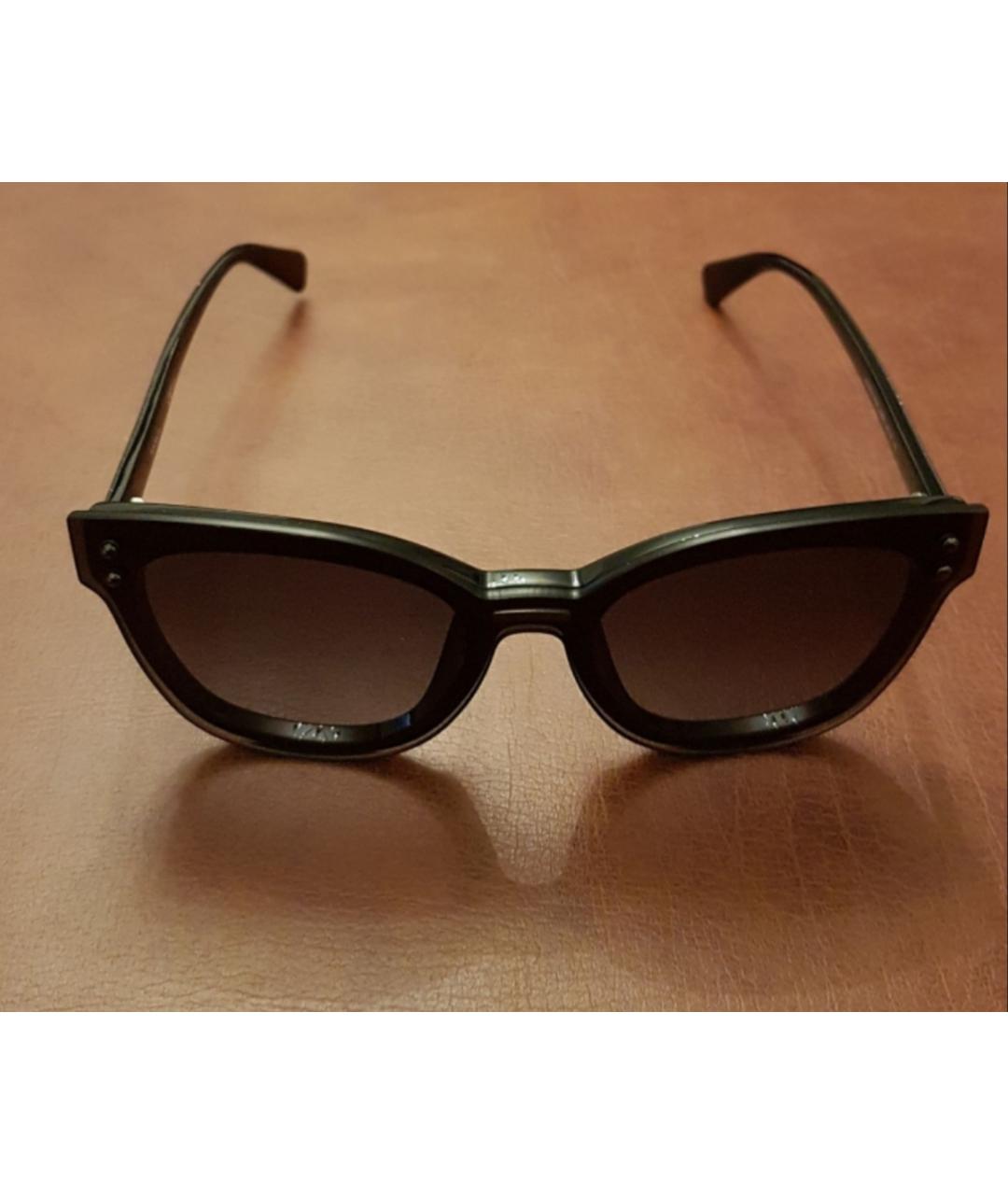 MAX&CO Черные пластиковые солнцезащитные очки, фото 7