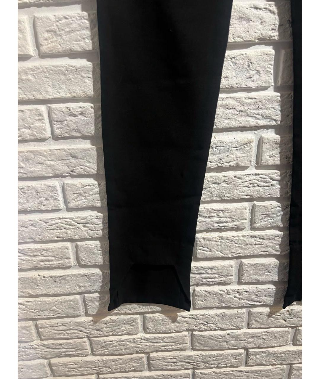 ALEXANDER WANG Черные шерстяные брюки узкие, фото 3