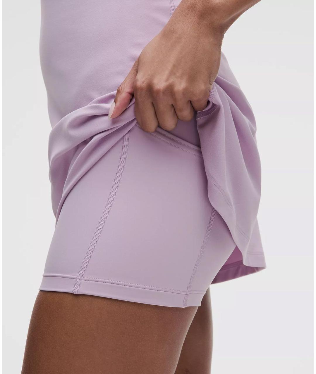 Lululemon Розовое полиэстеровое платье, фото 4