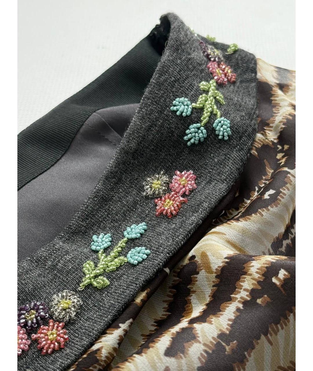 DOLCE&GABBANA Шелковая юбка миди, фото 3