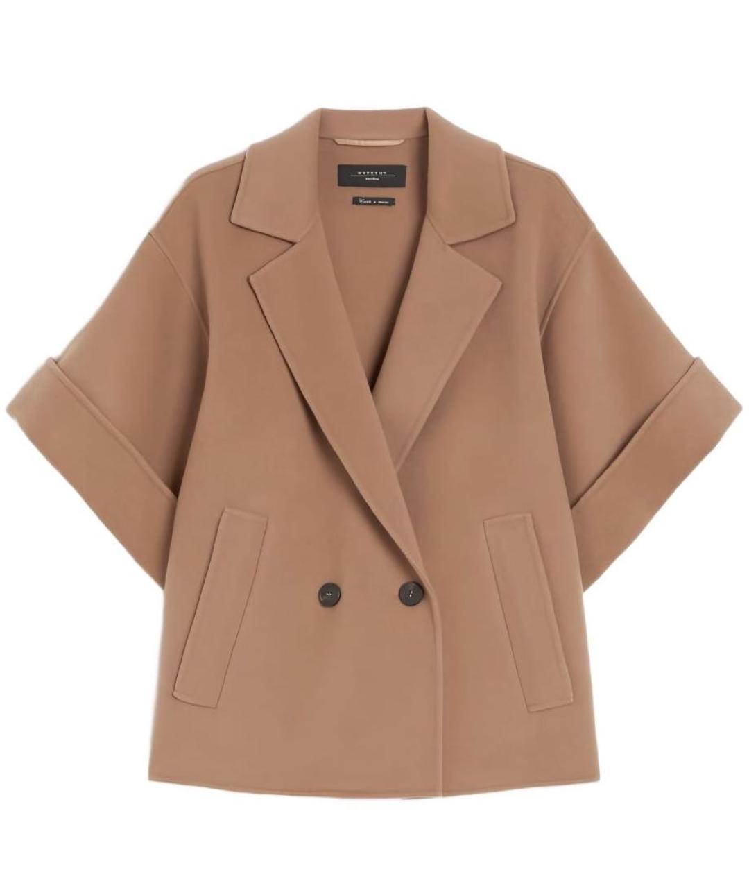 MAX MARA Бежевое пальто, фото 1