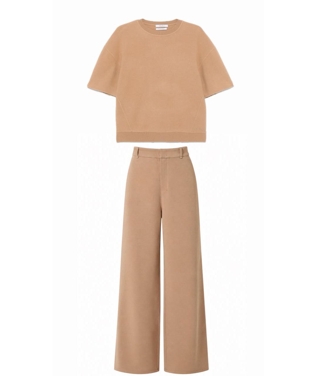 MAX MARA Бежевый костюм с брюками, фото 6