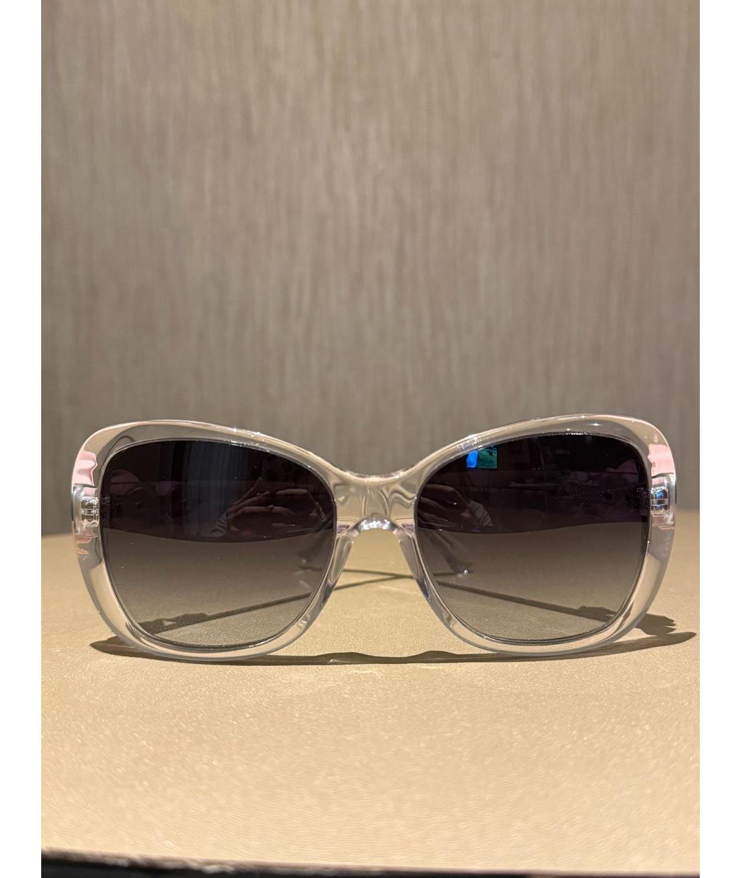 DOLCE&GABBANA Серые пластиковые солнцезащитные очки, фото 9