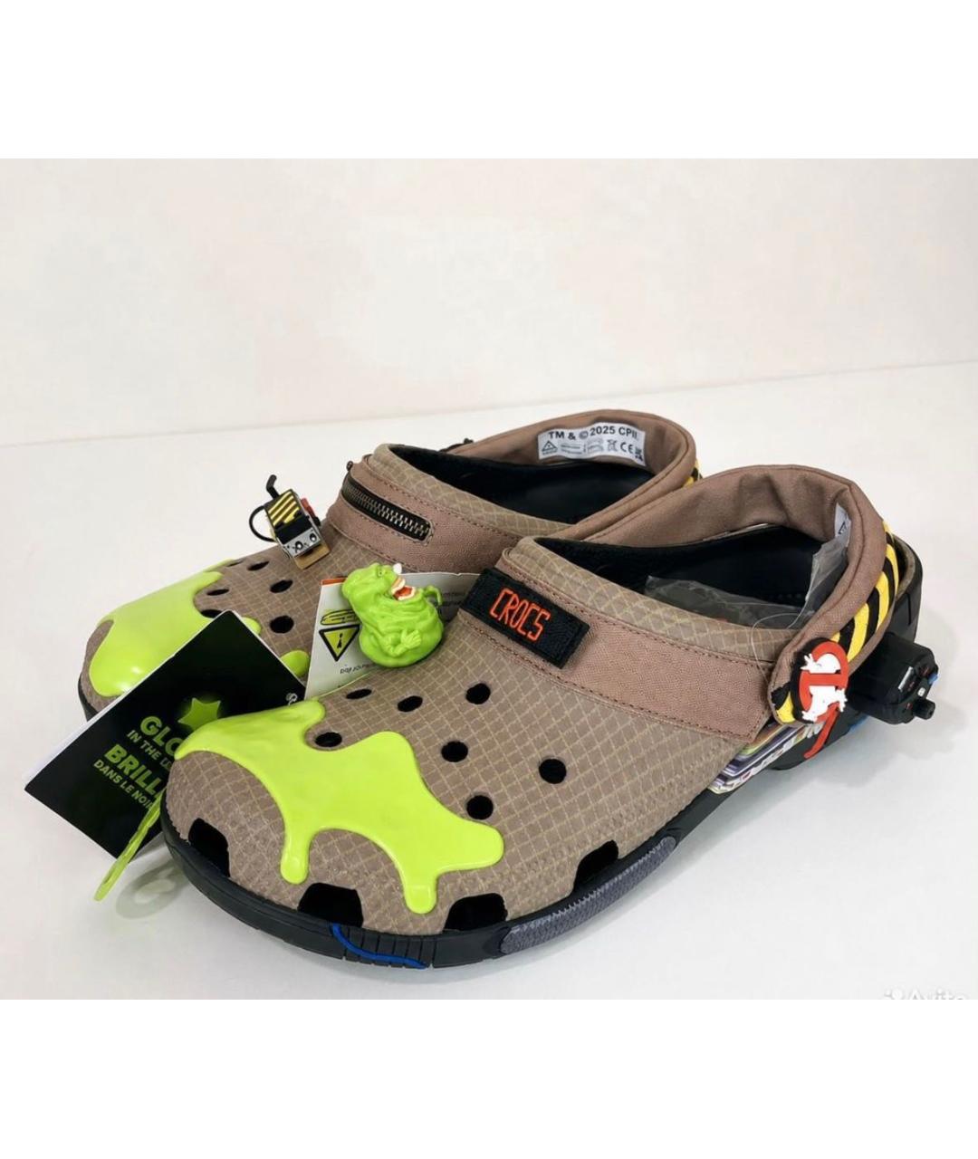 CROCS Бежевые сабо, фото 2