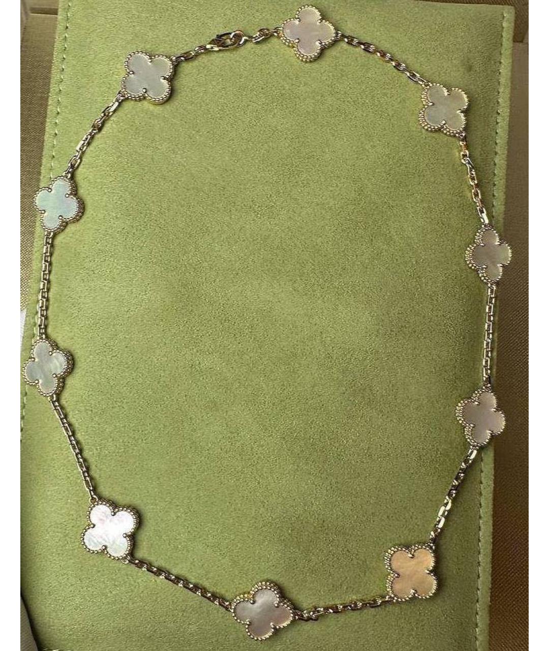 VAN CLEEF & ARPELS Белое колье из белого золота, фото 5