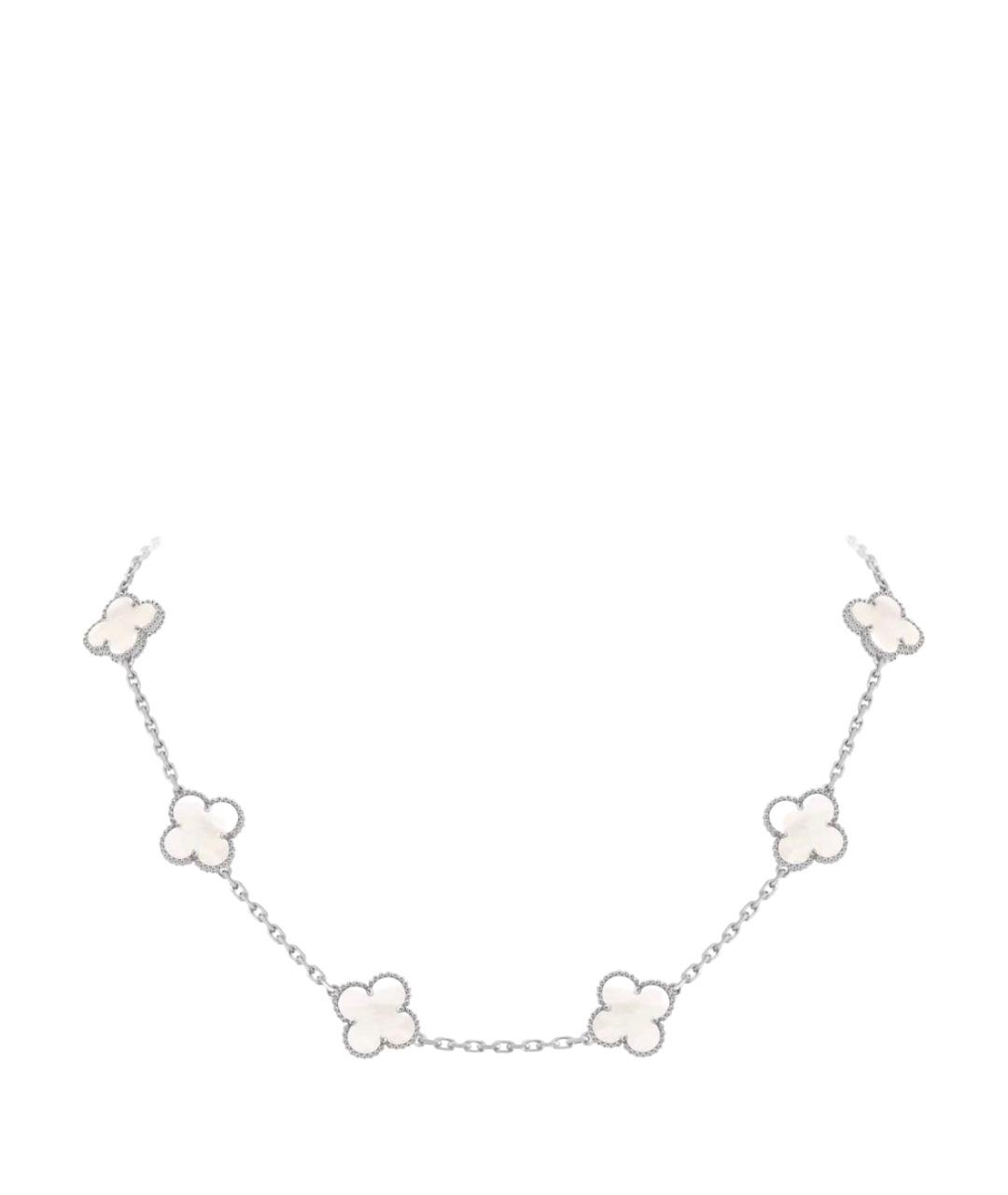 VAN CLEEF & ARPELS Белое колье из белого золота, фото 1