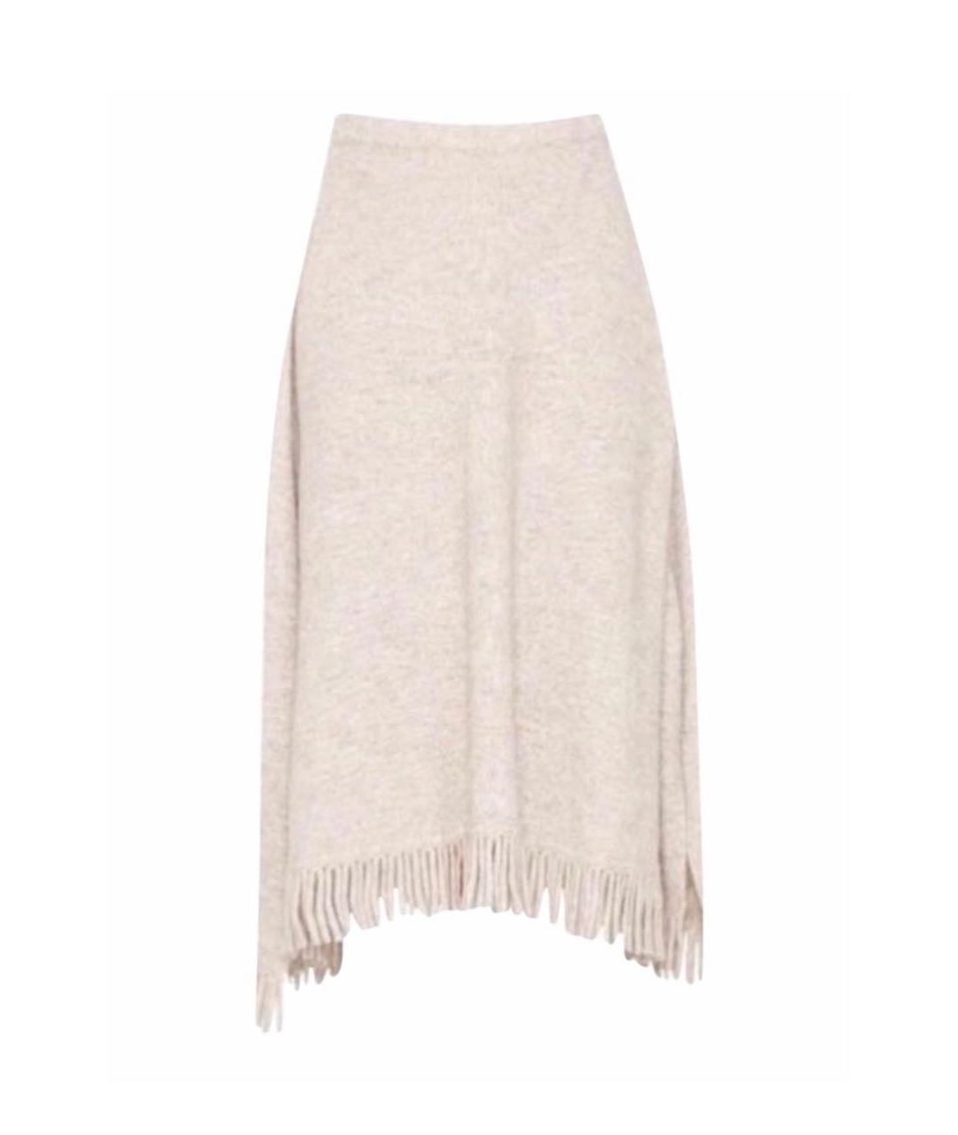 WEEKEND MAX MARA Бежевая юбка миди, фото 1