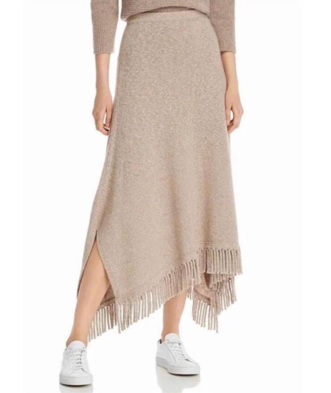 WEEKEND MAX MARA Бежевая юбка миди, фото 3