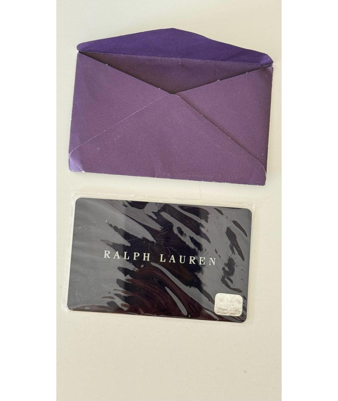 RALPH LAUREN COLLECTION Черная кожаная сумка тоут, фото 6