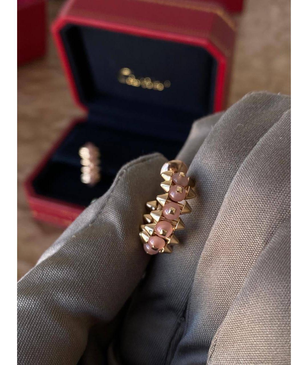 CARTIER Коралловые серьги из розового золота, фото 4