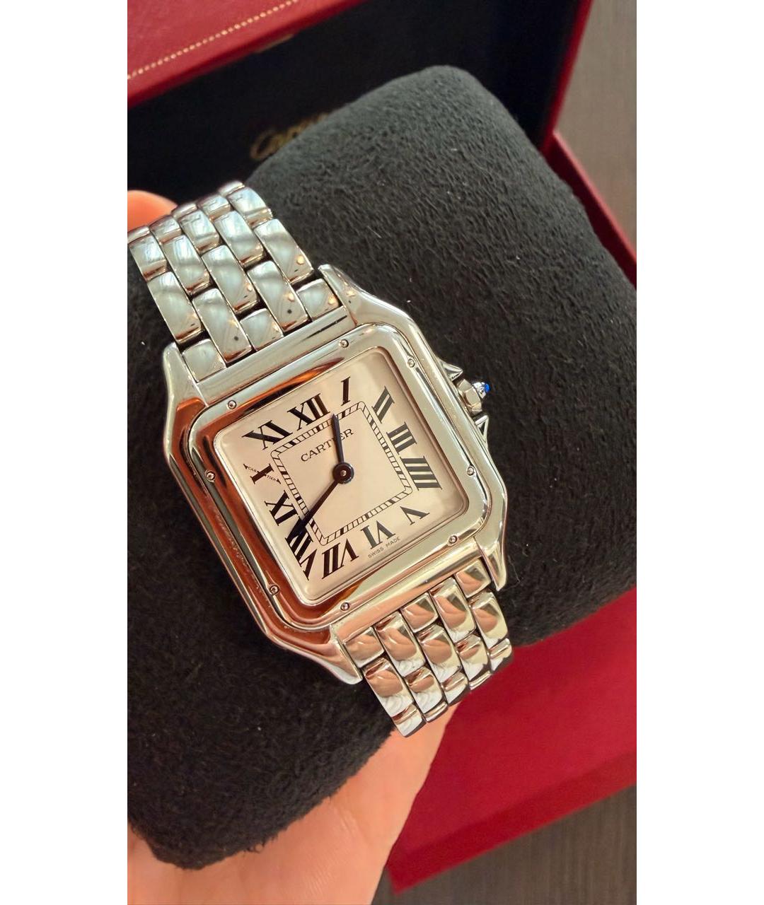 CARTIER Серебряные металлические часы, фото 8