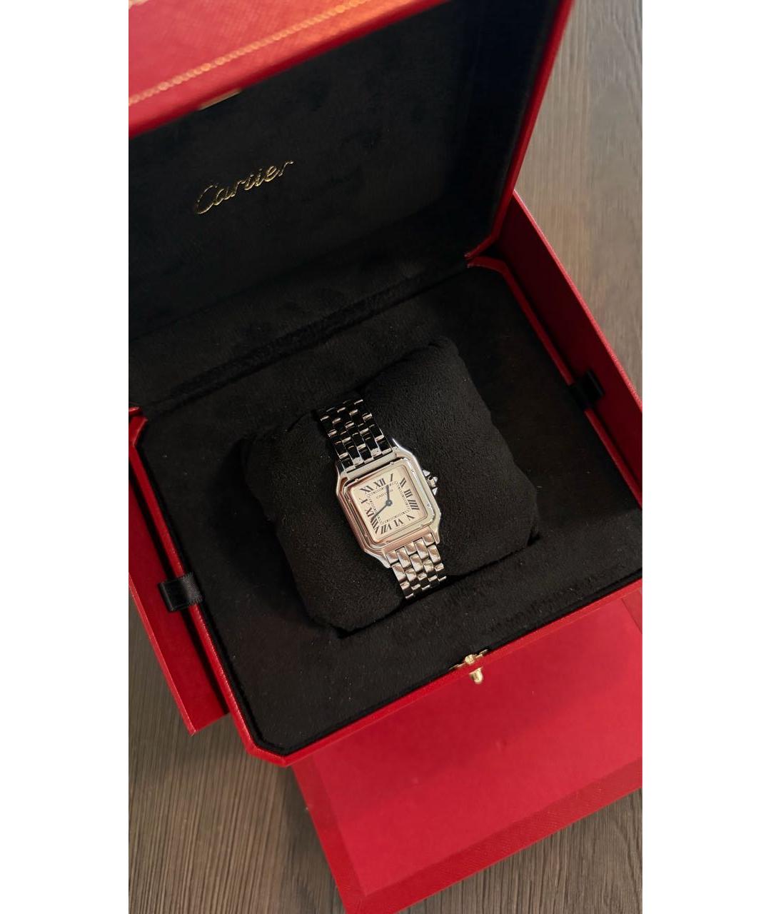 CARTIER Серебряные металлические часы, фото 3