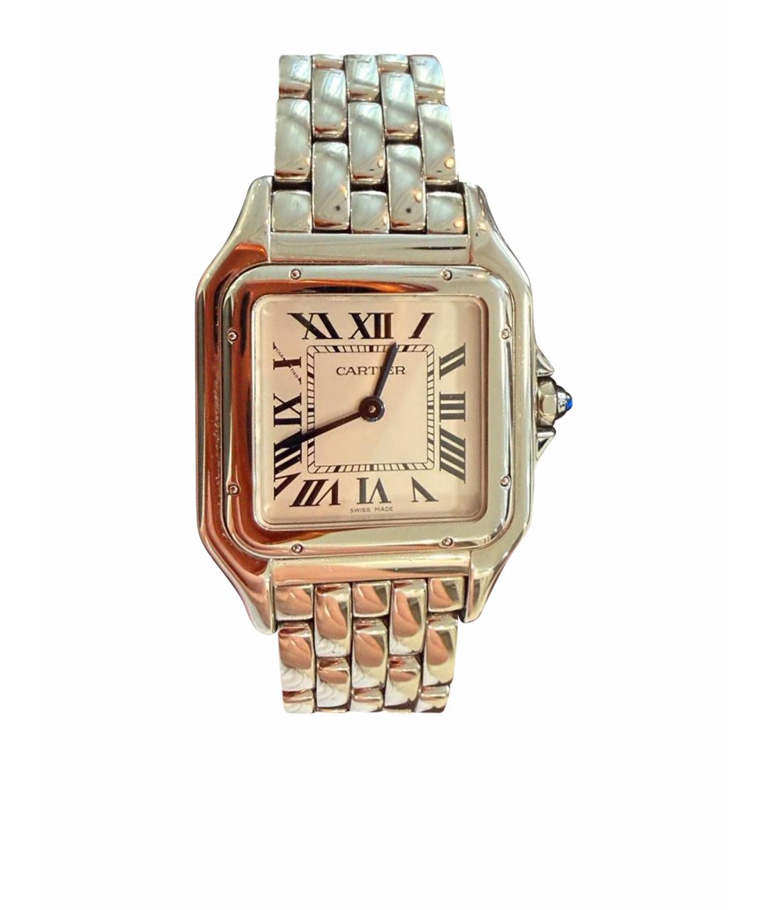 CARTIER Серебряные металлические часы, фото 1