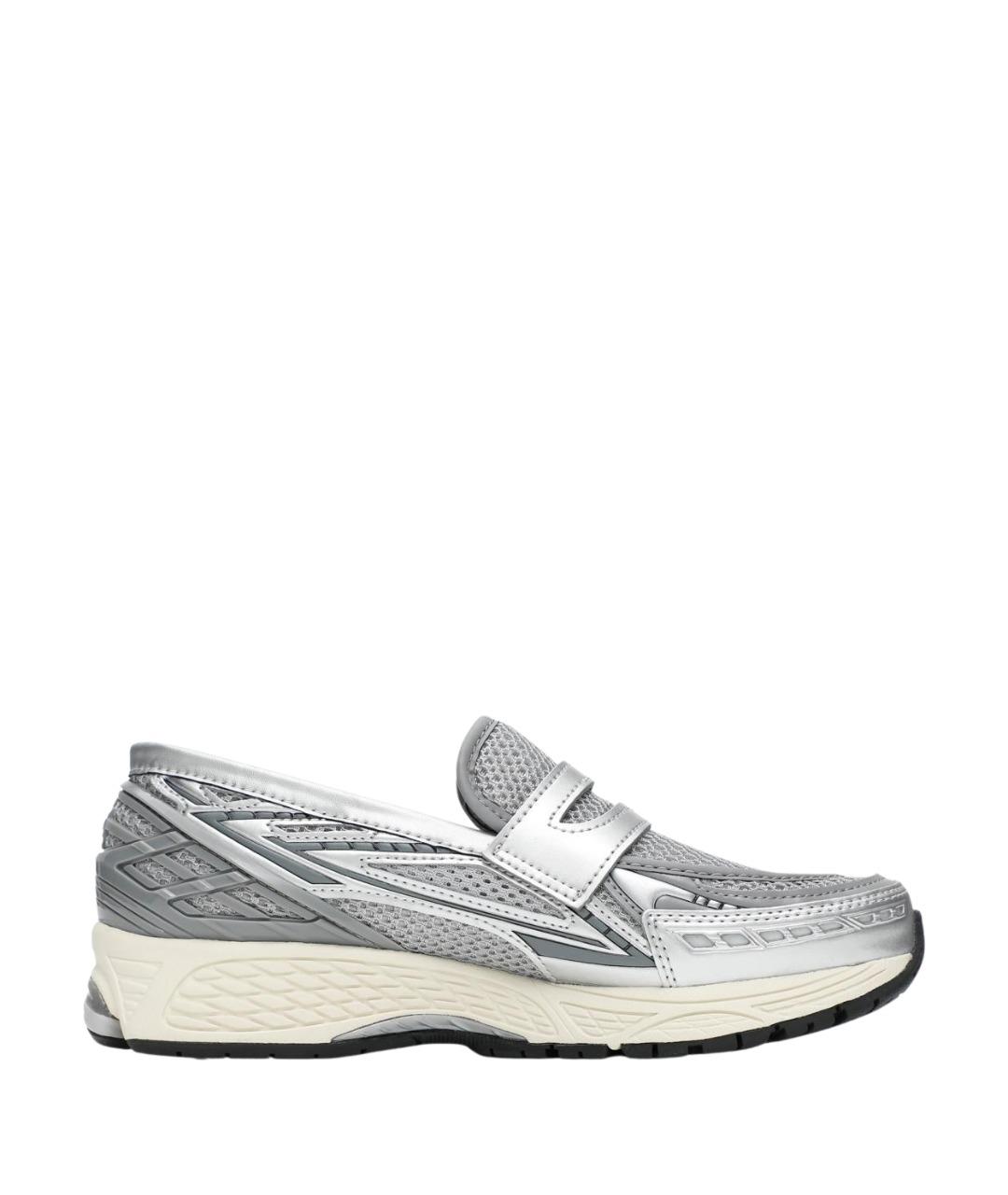 NEW BALANCE Серебряные лоферы, фото 1