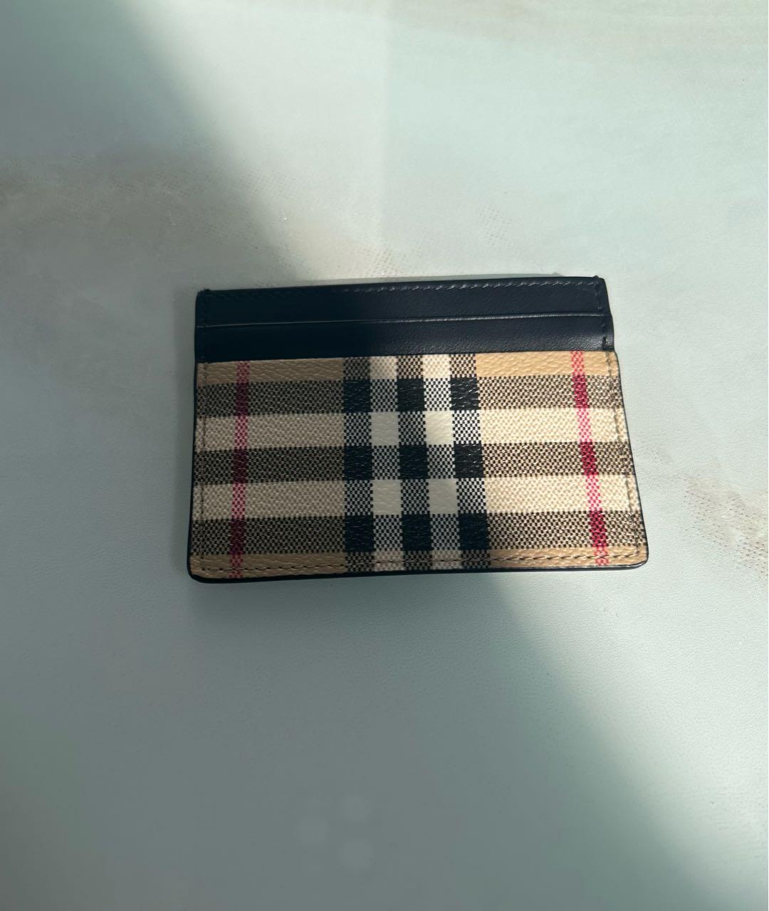 BURBERRY Бежевый кардхолдер, фото 2