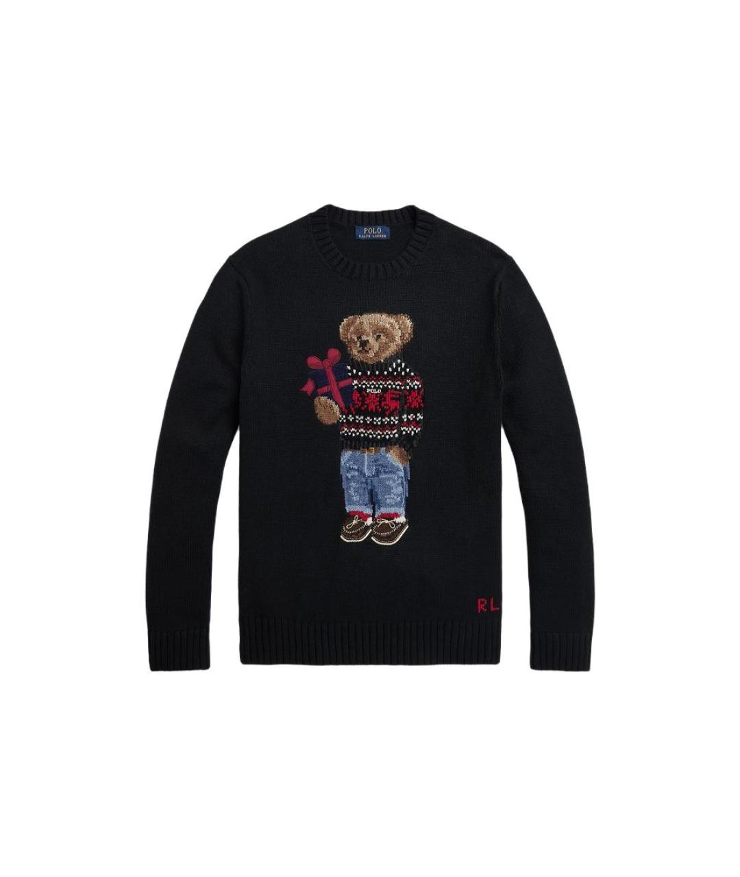POLO RALPH LAUREN Черный джемпер / свитер, фото 3
