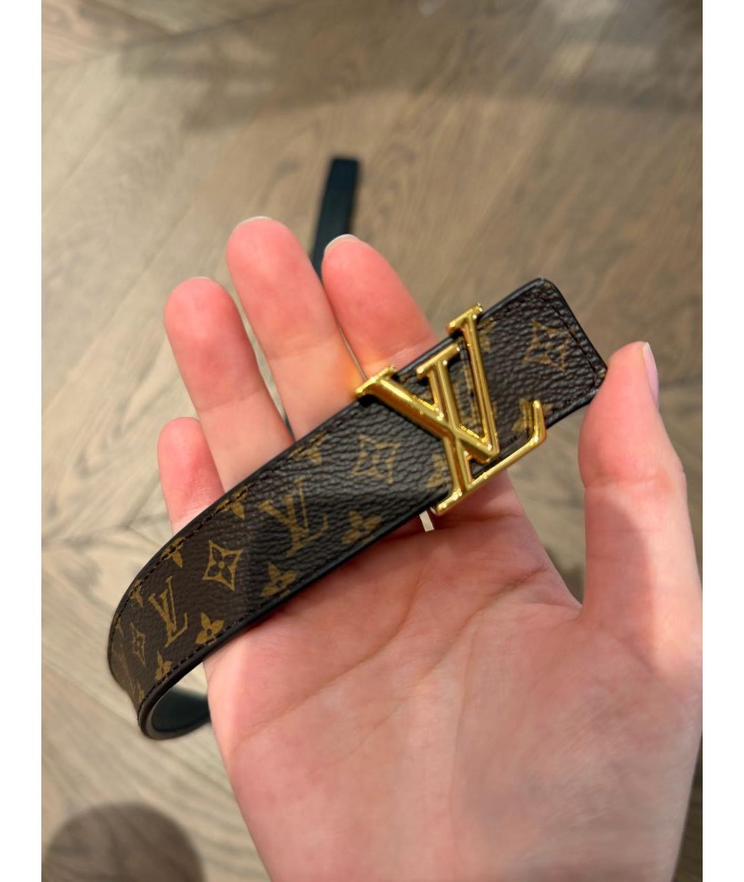 LOUIS VUITTON Коричневый ремень, фото 2