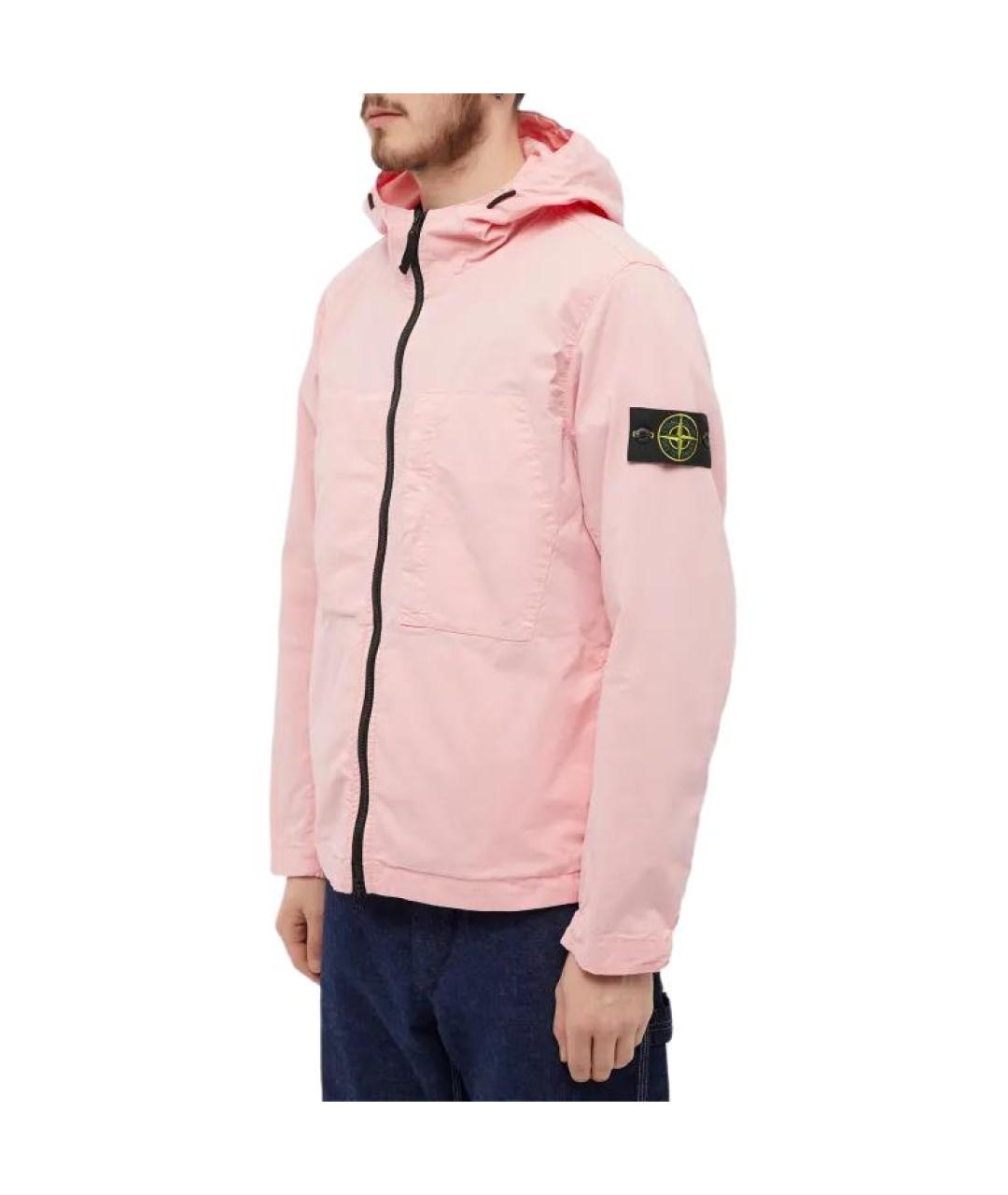 STONE ISLAND Розовая куртка, фото 4