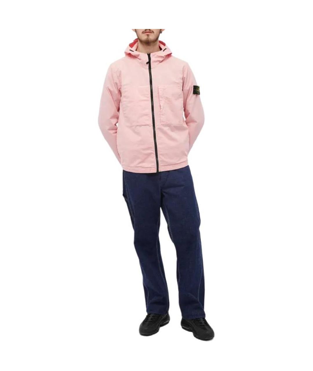 STONE ISLAND Розовая куртка, фото 3