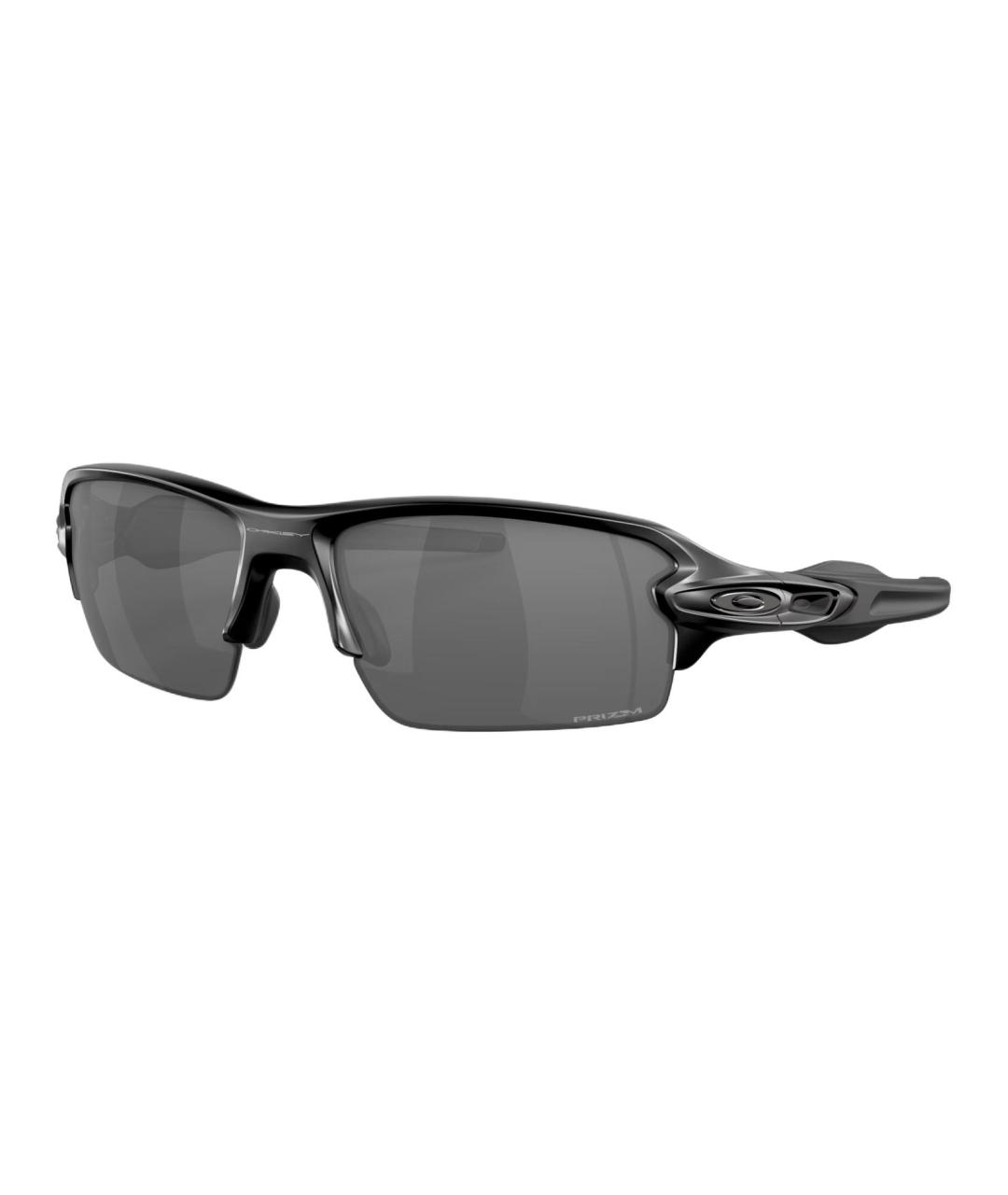 OAKLEY Черные пластиковые солнцезащитные очки, фото 1