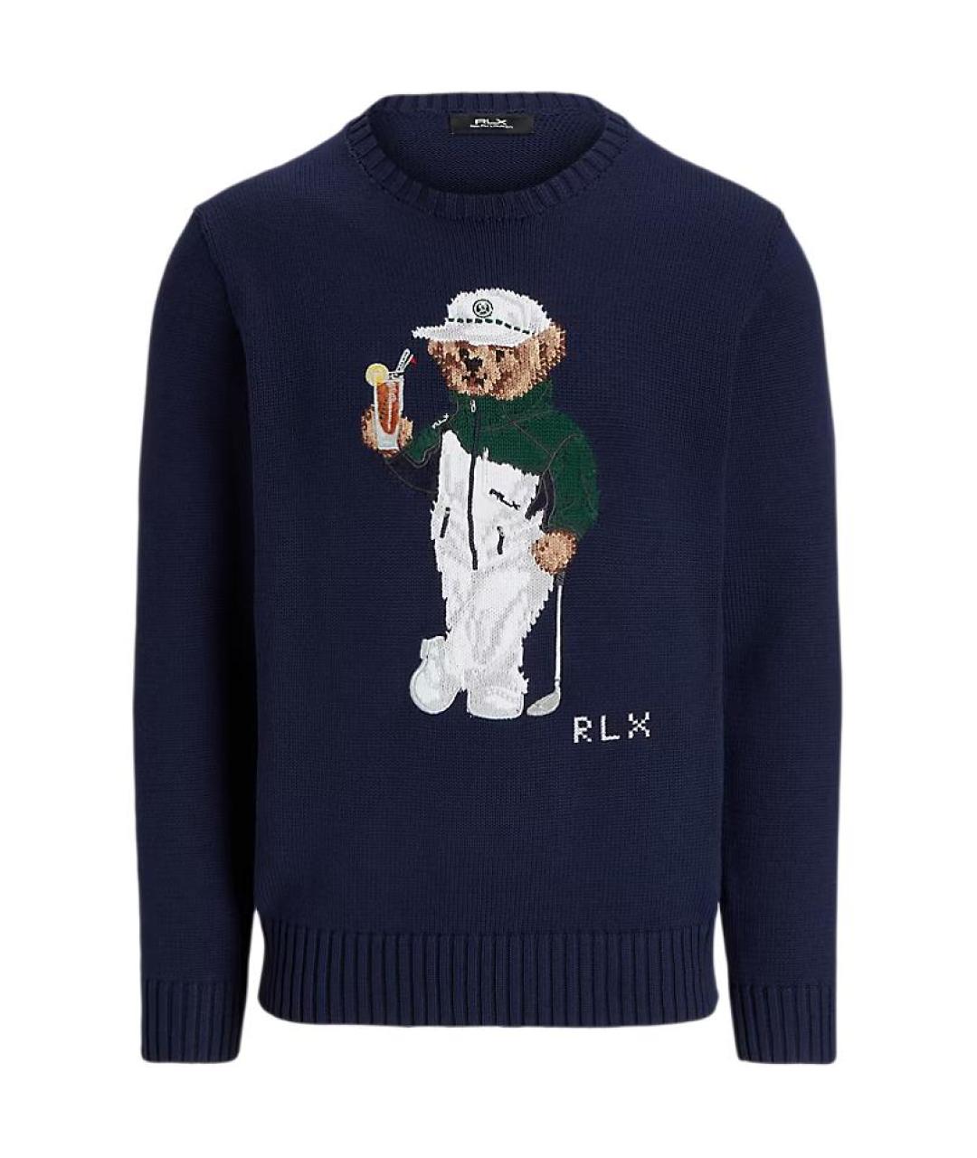 POLO RALPH LAUREN Темно-синий джемпер / свитер, фото 1