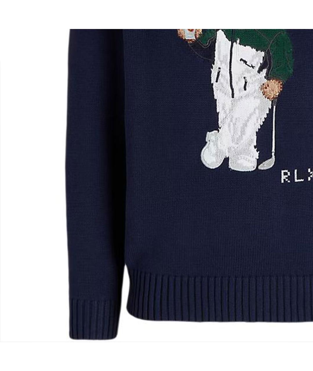 POLO RALPH LAUREN Темно-синий джемпер / свитер, фото 2