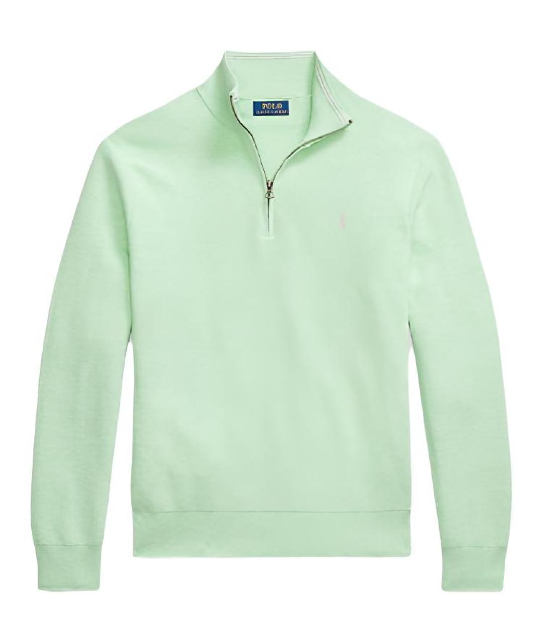 POLO RALPH LAUREN Зеленый джемпер / свитер, фото 1