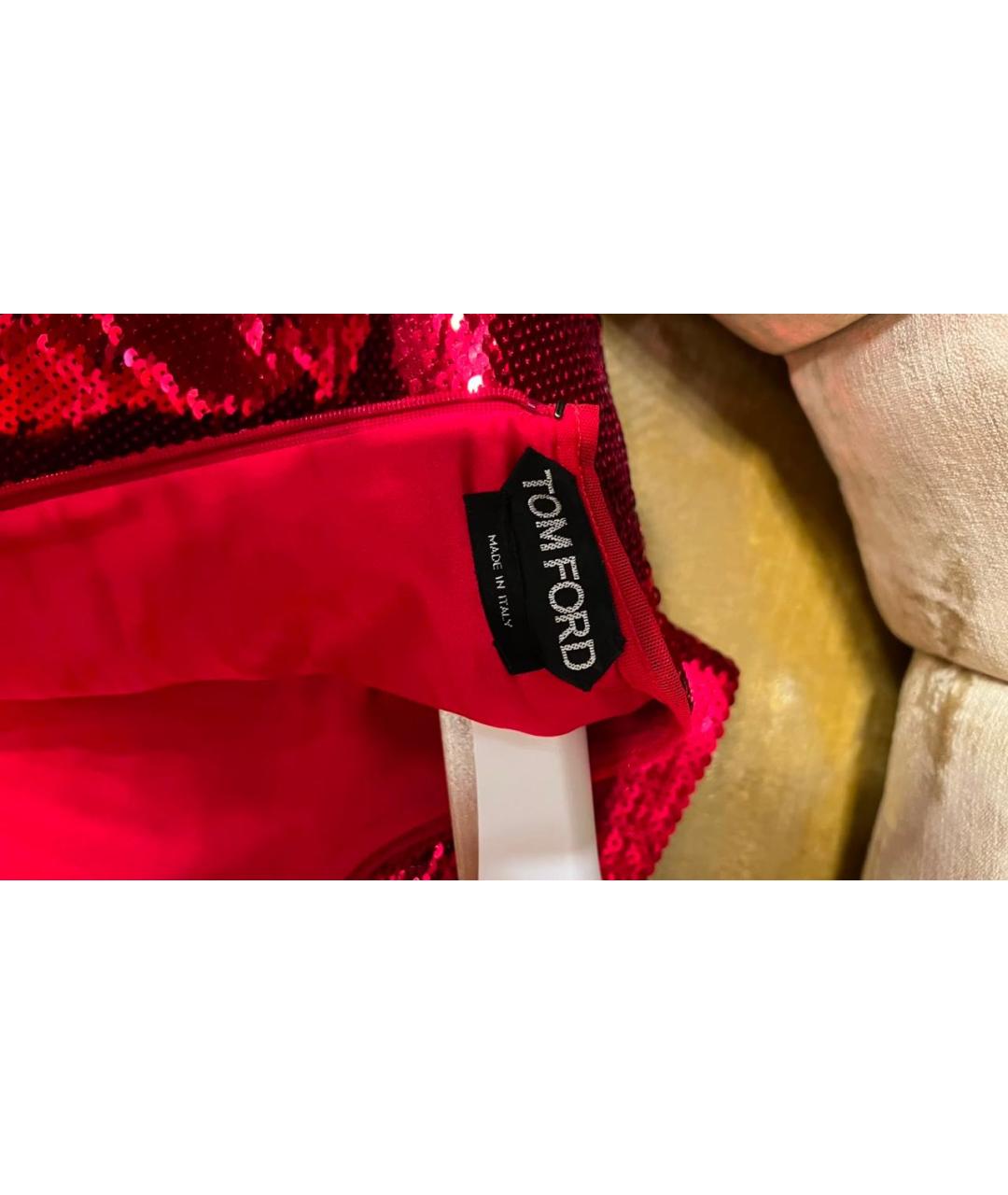TOM FORD Красное вечернее платье, фото 3