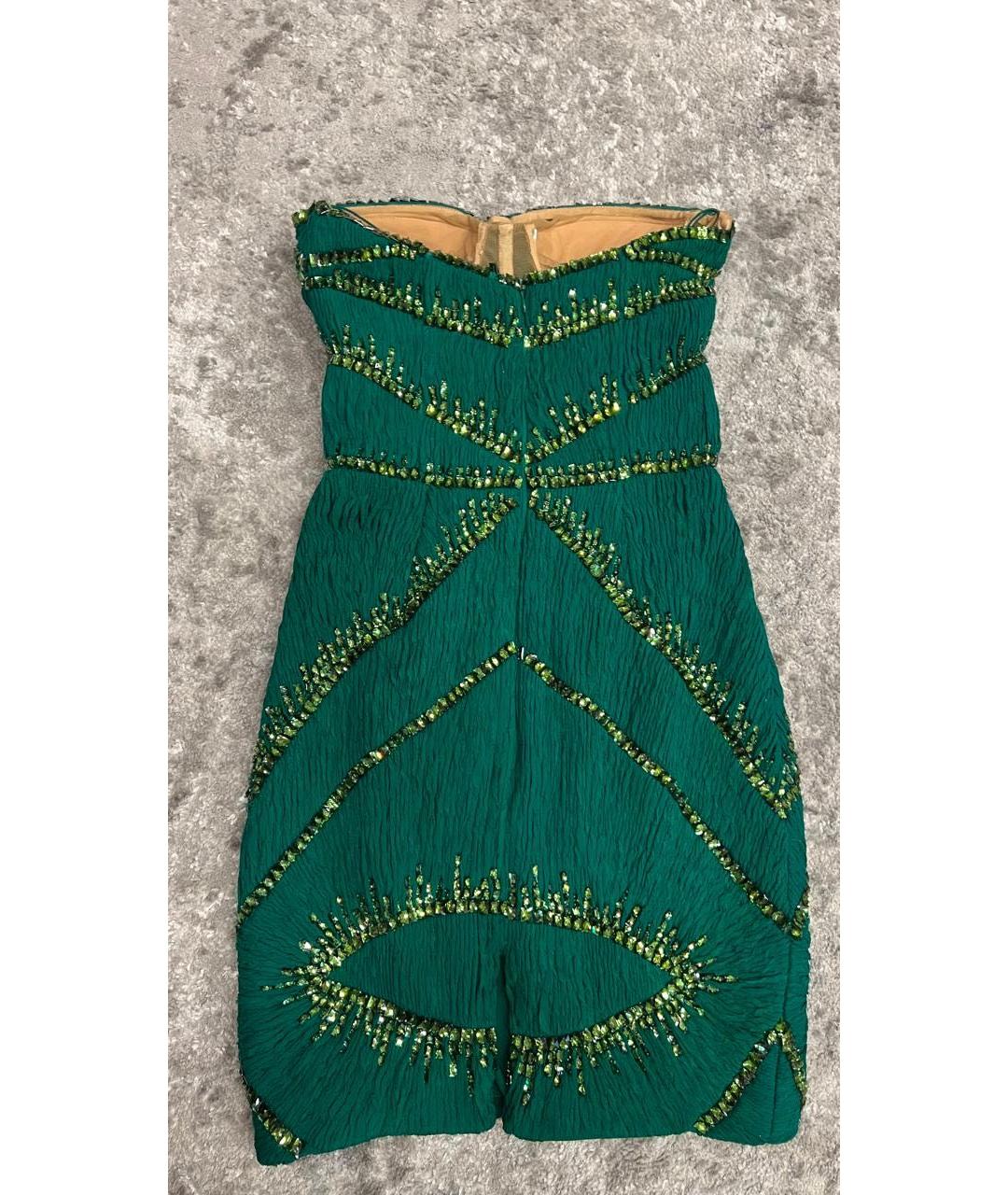 ZUHAIR MURAD Зеленое вечернее платье, фото 3